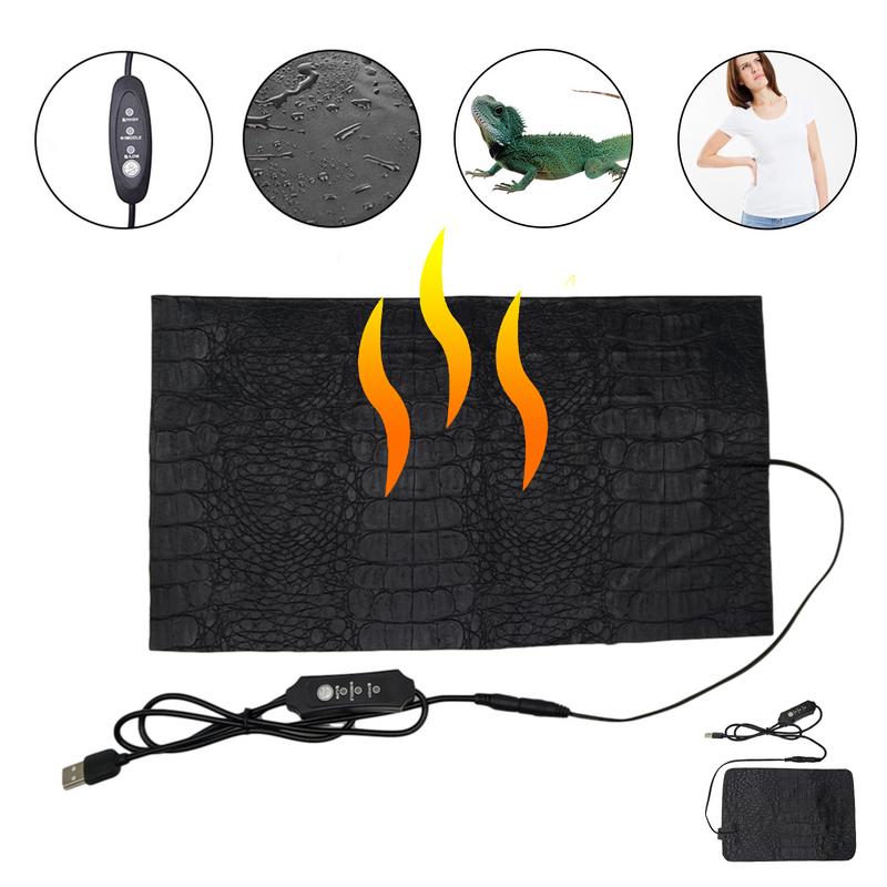 Reptile Heating Mat - USB Haustier Heizkissen Terrarium Reptilien Wärme