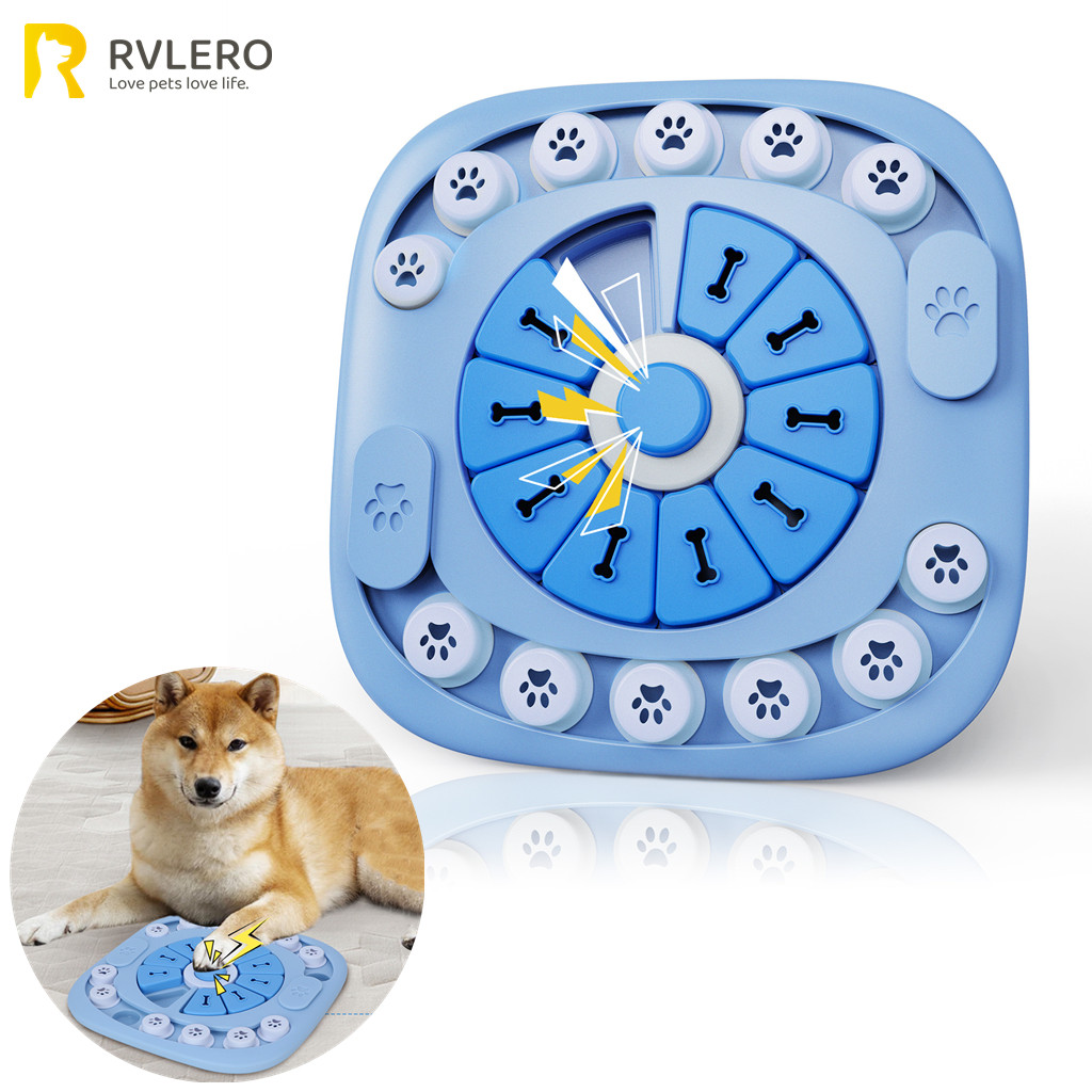 Dog Treat Puzzle Toy - Hunde-Puzzle-Spielzeug, interaktives Leckerli-Ausgabe-Hundespielzeug für große, mittelgroße