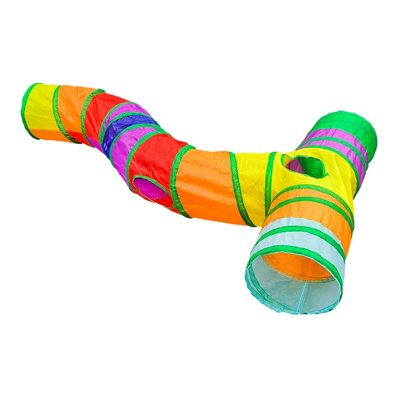 Interactive Cat Toy - Katze Rohre Und Tunnel T Form