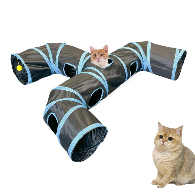Interactive Cat Toy - Katzenspielzeug-Tunnel für den Innenbereich, Katzenversteck, interaktiver