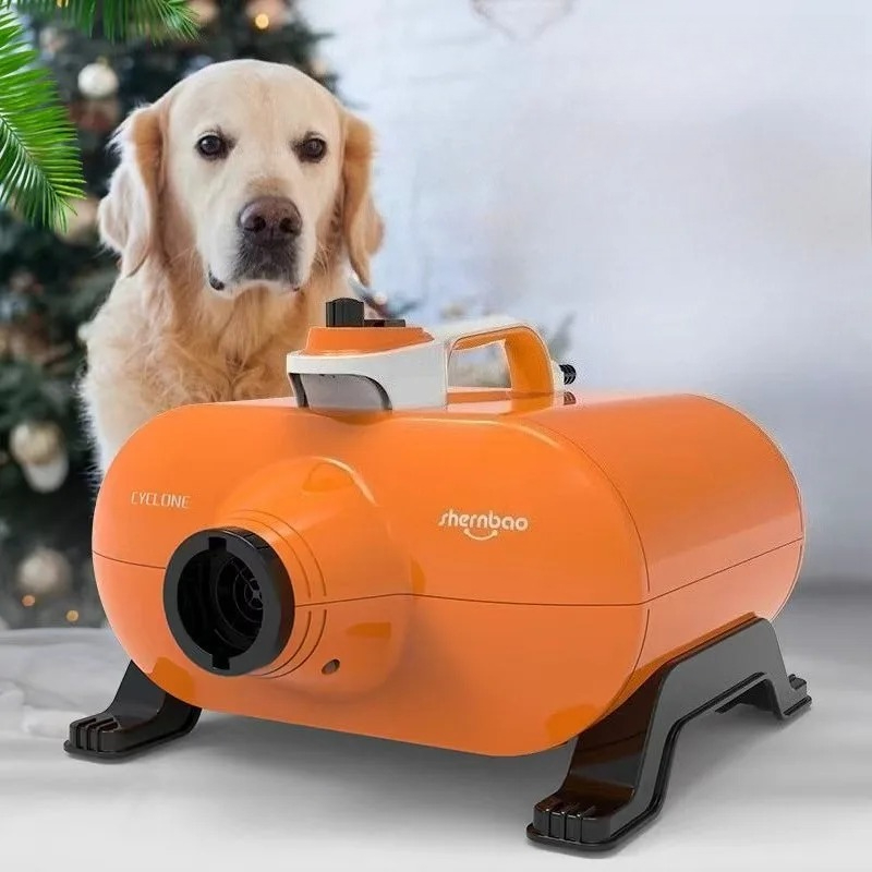 Pet Supplies And More - Shernbao Hundehaartrockner Hochleistungs-Tierpflegegerät Geräuscharme Wasserblas- und