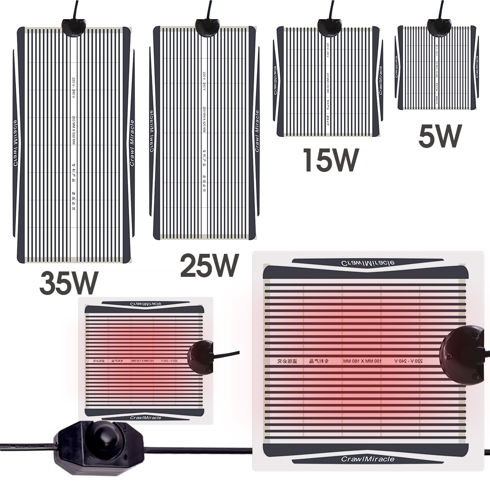 Reptile Heating Mat - Warme Heizmatte für den Innenbereich, einstellbarer