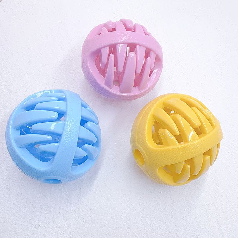 Dog Treat Puzzle Toy - Pet Treat Dispenser Ball – interaktives