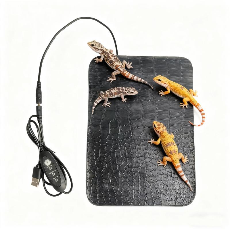 Reptile Heating Mat - Reptilien-Heizmatte Wasserdichte Schildkröten- und Eidechsen-Heizmatte mit