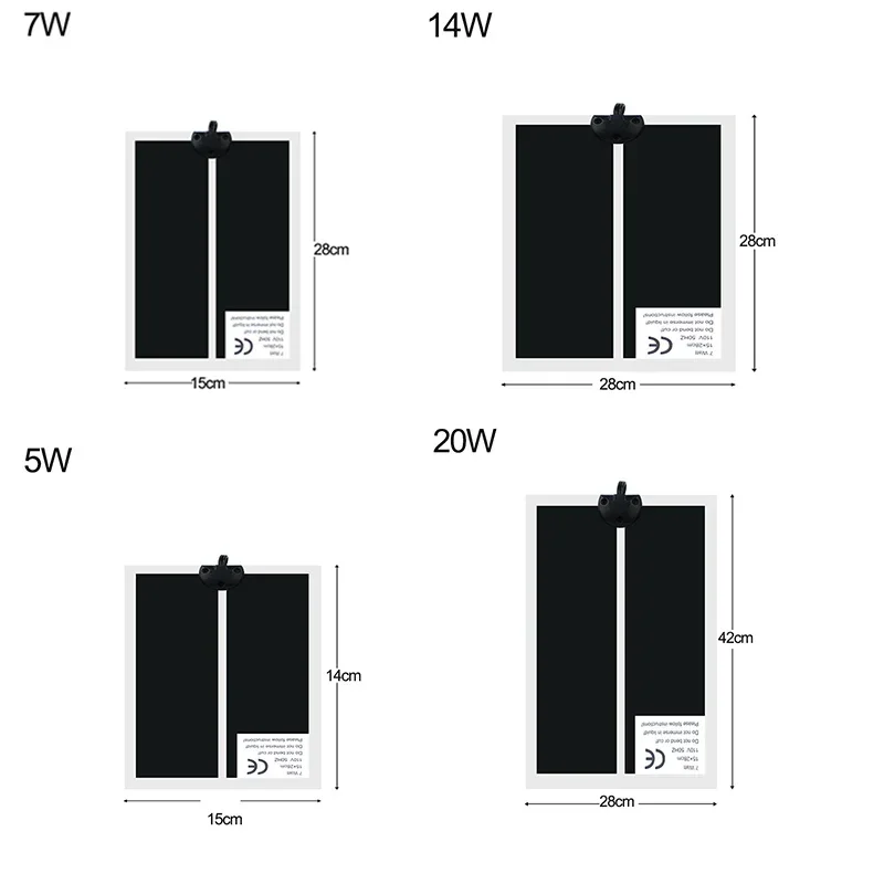 Reptile Heating Mat - 5W/14W/20W Pet Heizung Pad Reptil Elektrische
