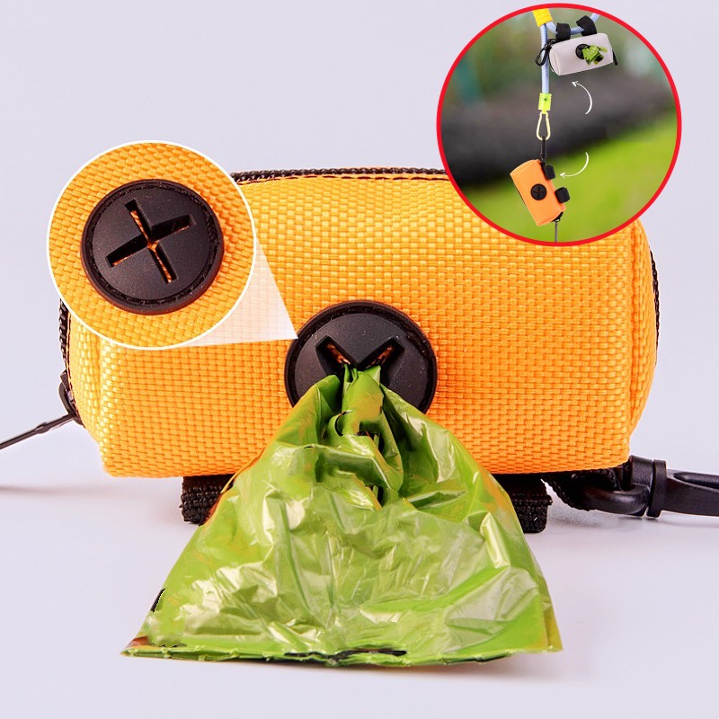 Poop Bag Dispenser - Hundekotbeutel-Spender, zum Aufhängen, Hundekotbeutel-Halter, Toilettenbeutel-Halter für