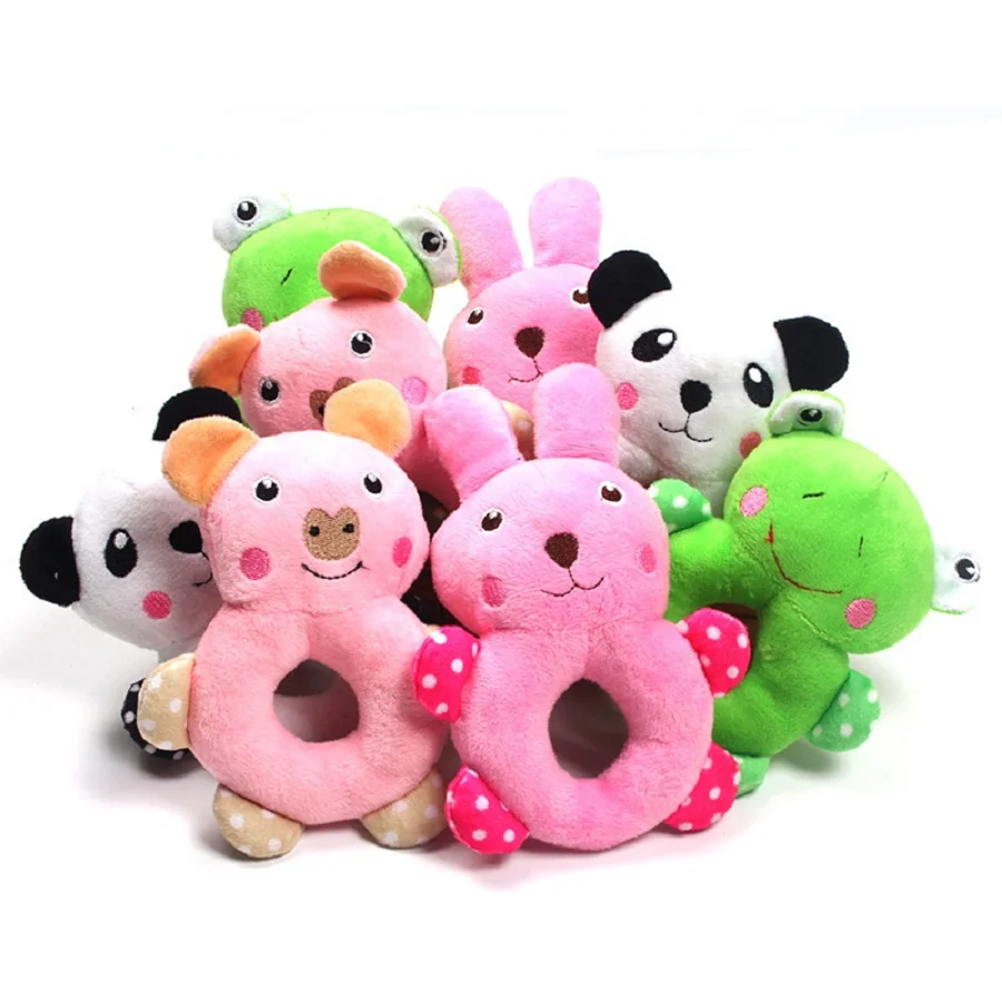 Dog Treat Puzzle Toy - Haustier liefert Welpen Teddy Plüsch kreisförmiges