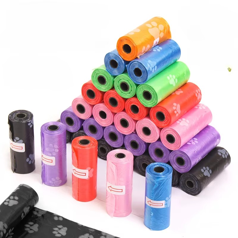 Poop Bag Dispenser - 1-4 Rollen Haustier-Kotbeutel Einweg-Hundekotbeutel Großpackung Kotbeutel