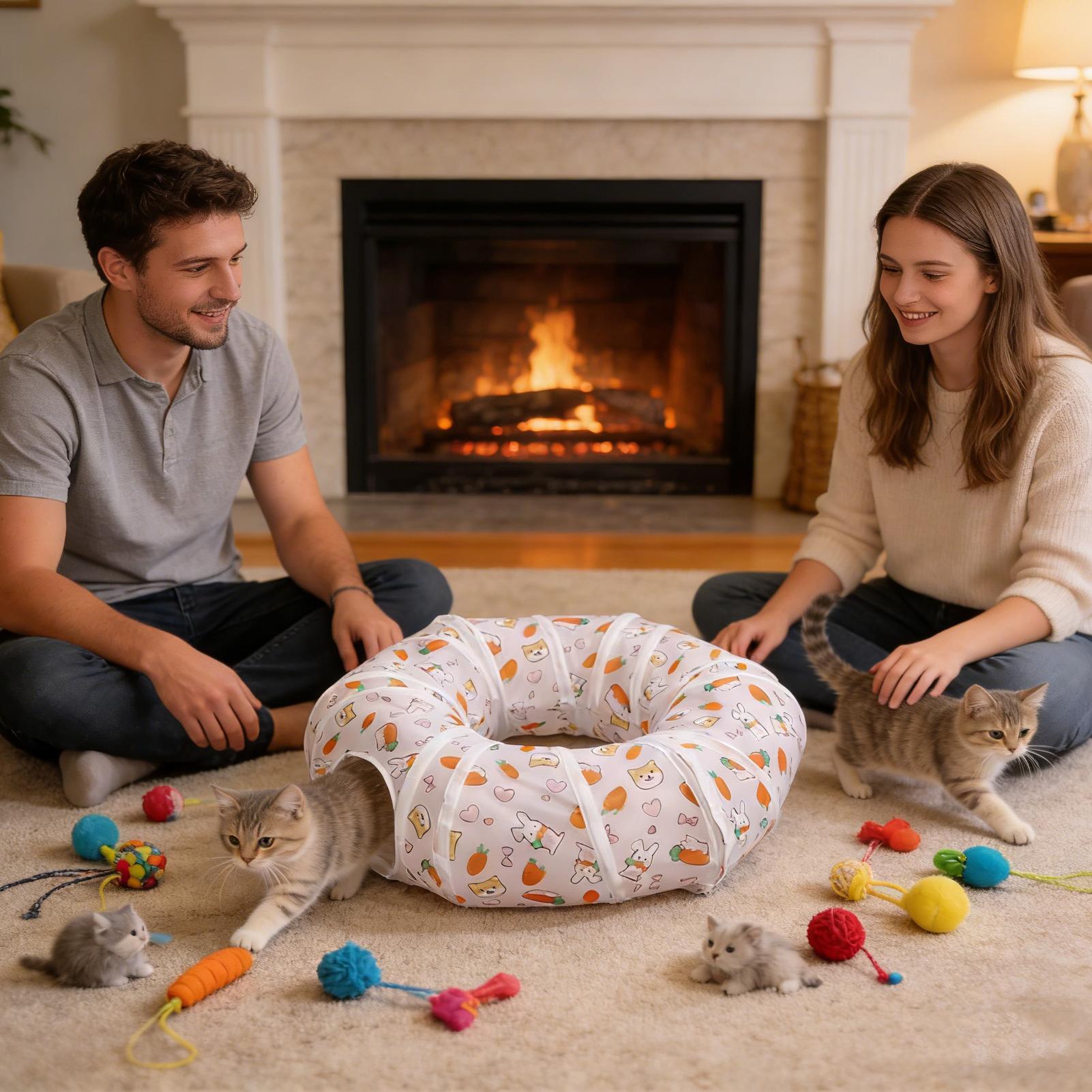 Katzen-Tunnel, interaktives, f – Interactive Cat Toy Bewertung und Preis