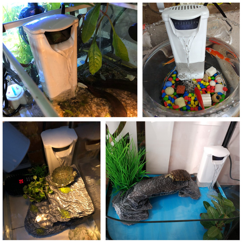3W 200L/H Wasserfall Aquarium  – Fish Tank Filter Pump Bewertung und Preis