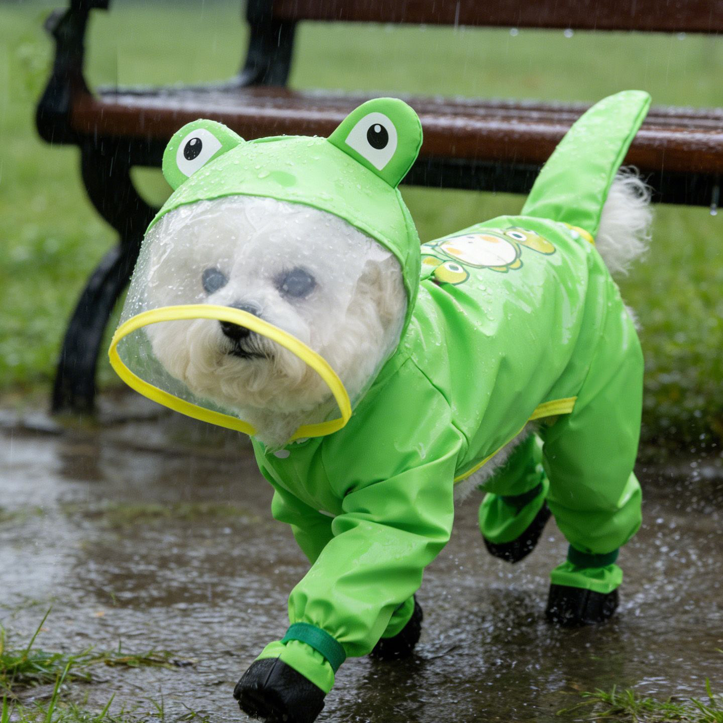Vierbeiniger, wasserdichter Hu – Dog Raincoat Bewertung und Preis