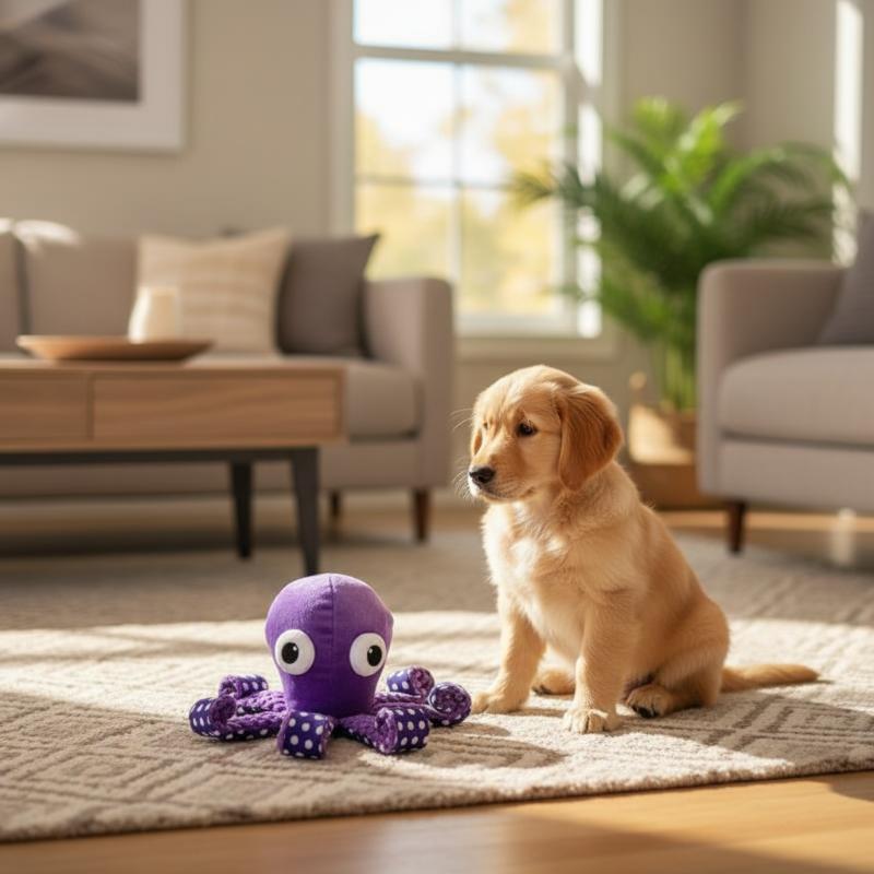 Oktopus-Quietschspielzeug Geru – Interactive Cat Toy Bewertung und Preis