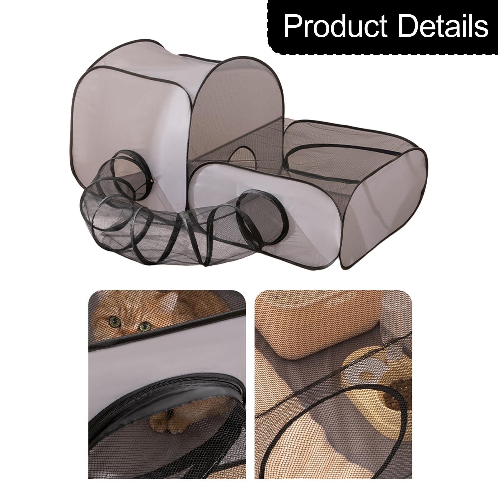 Katzenrohr-Tunnelkäfig, Haus,  – Interactive Cat Toy Bewertung und Preis