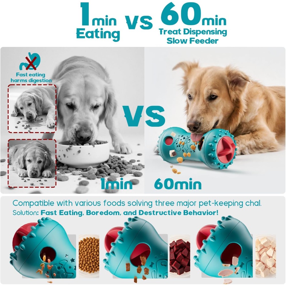 Interaktives Hundespielzeug, v – Dog Treat Puzzle Toy Bewertung und Preis