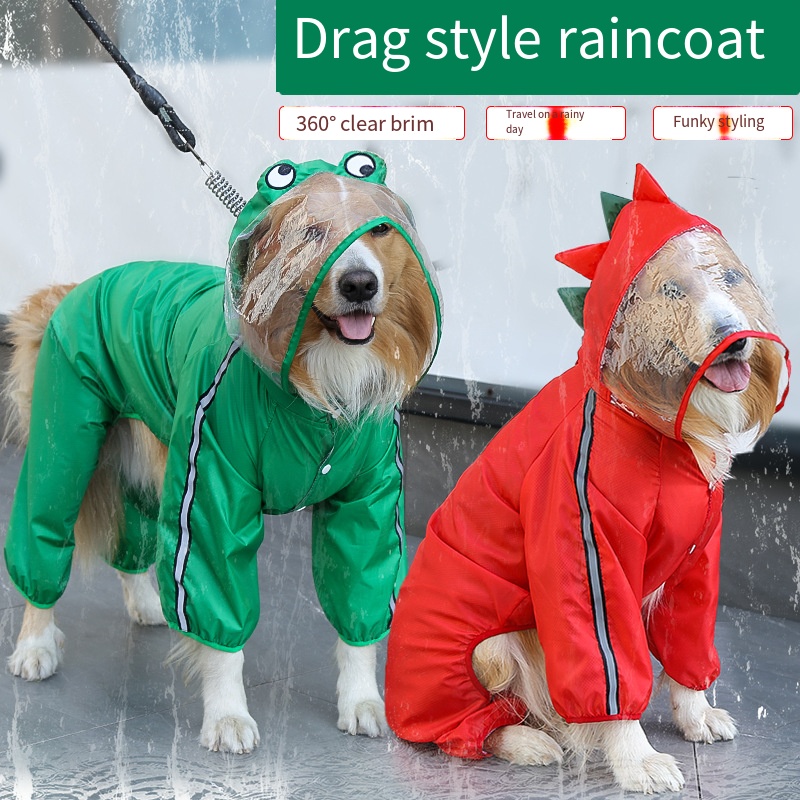 Hunde-Regenmantel, wasserdicht – Dog Raincoat Bewertung und Preis