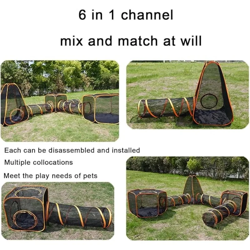 6-in-1 Katzenzelt mit Tunnel f – Interactive Cat Toy Bewertung und Preis