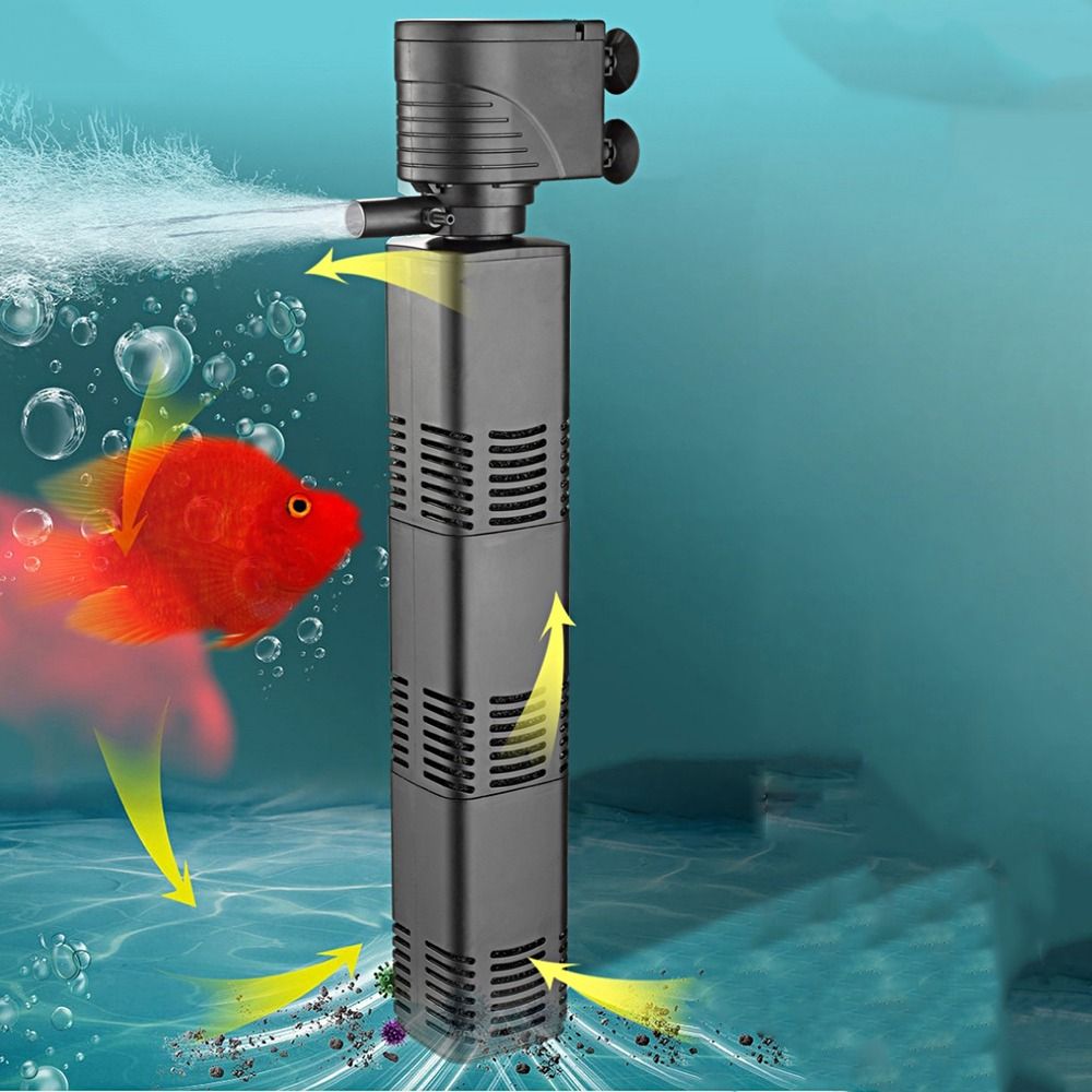 3-in-1-Aquariumfilter aus Kuns – Fish Tank Filter Pump Bewertung und Preis