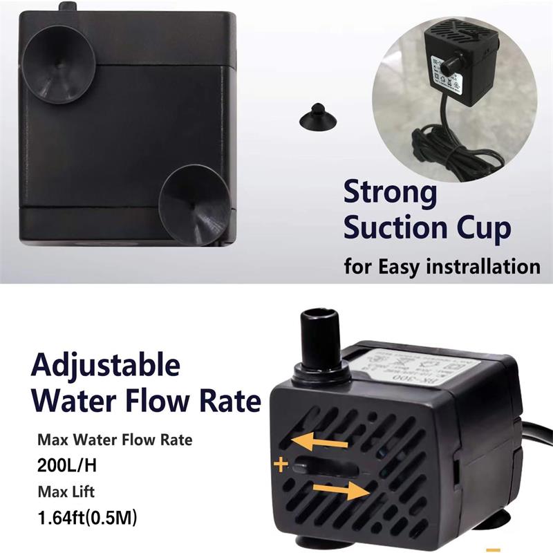 Mini-Wasserpumpe für Aquarien, – Fish Tank Filter Pump Bewertung und Preis