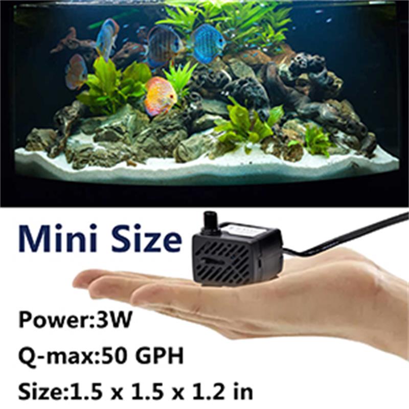 Mini-Wasserpumpe für Aquarien, – Fish Tank Filter Pump Bewertung und Preis