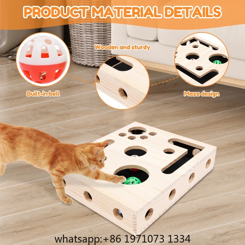 Katzen-Nagelfeilenbox-Spielzeu – Interactive Cat Toy Bewertung und Preis